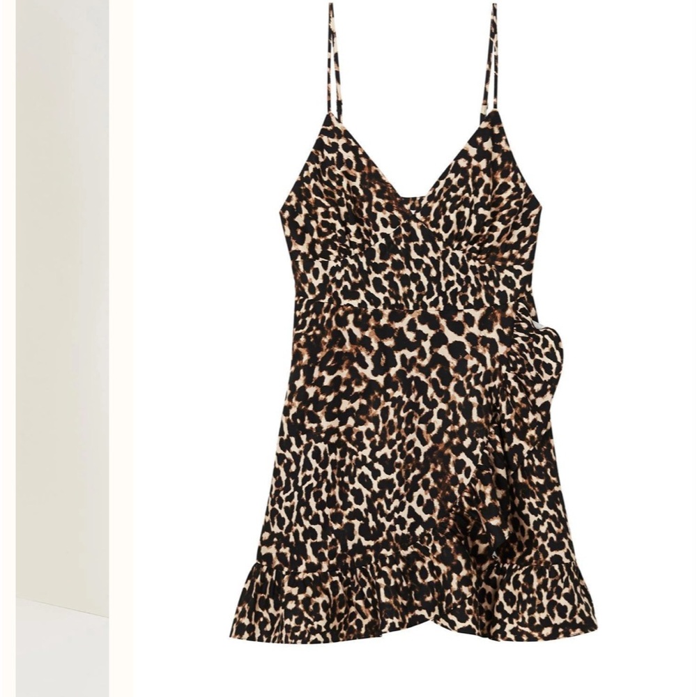 Tigerlily colca sleeveless dress leopard